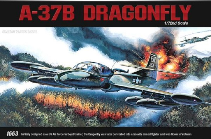 Model samolotu Academy A-37B Dragon Fly (0603550016639) - obraz 1