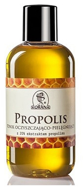 Tonik oczyszczająco-pielęgnujący do twarzy Korana Propolis 200 ml (5905829002103) - obraz 1