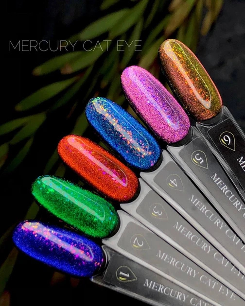 Гель лак Crooz Mercury Cat Eye № 05, 8 ml - Фото 5 Гель лак Crooz Mercury Cat Eye № 05, 8 ml - изображение 5
