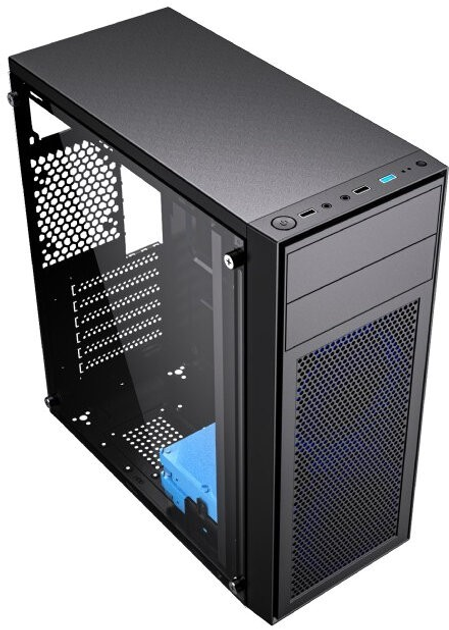 Корпус Gembird Fornax M100B Black (CCC-FC-M100B) - зображення 6