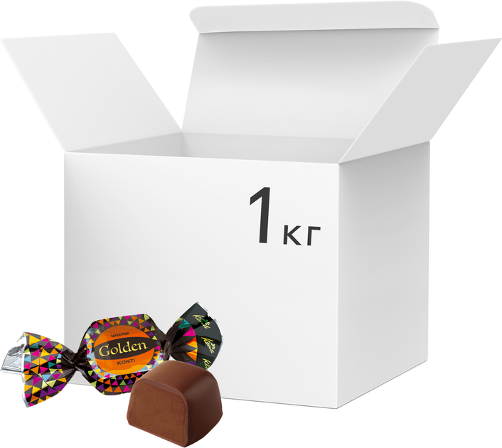 Конфеты Konti Golden 1 кг (4823088611267) – купить в Украине - ROZETKA ...