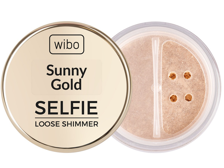 Rozświetlacz do twarzy Wibo Selfie Loose Shimmer Sunny Gold (5905309900110) - obraz 1