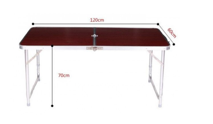 Складаний стіл та 4 стільці 120х60х70 см "Folding table" FT-4 - изображение 3