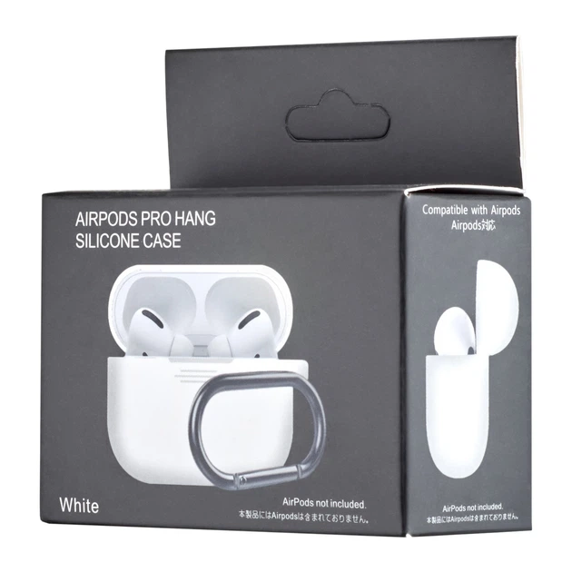 Чохол Silicone Case 1,2mm for AirPods Pro White - Фото 2 Чохол Silicone Case 1,2mm for AirPods Pro White - зображення 2