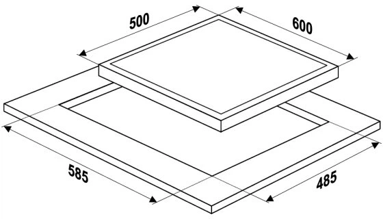 Варильна поверхня газова MPM 60-GMI-07B - зображення 3