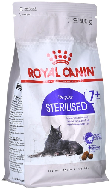 Сухий корм для кішок похилого віку ROYAL CANIN Sterilized 7+ 400г (3182550784511) (2560004) - зображення 1