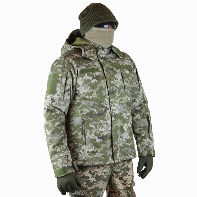 Куртка демісезонна тактична Caprice Soft shell 54р Піксель - изображение 2