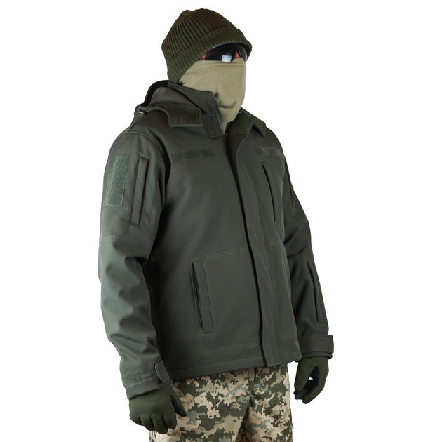 Куртка демісезонна тактична Caprice Soft shell 54р Олива - изображение 2