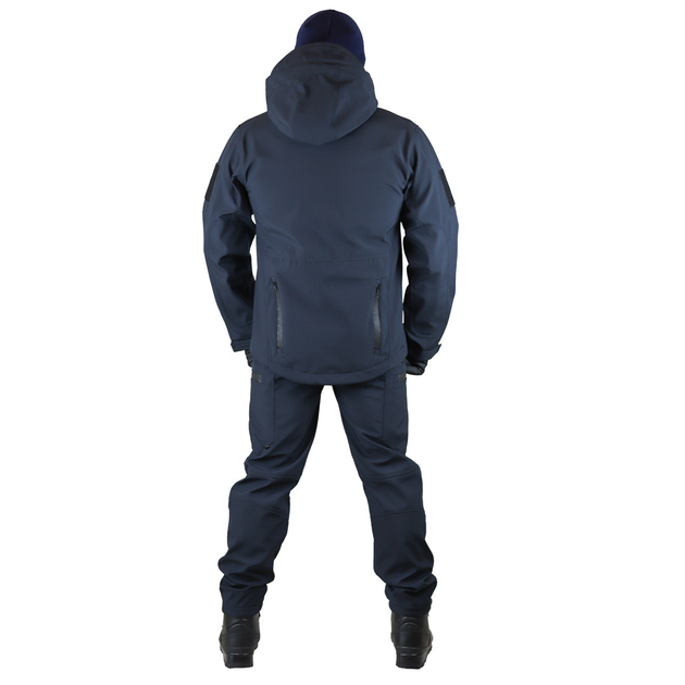 Куртка тактична чловіча GPK Tactical Soft shell 58р Синя - зображення 2