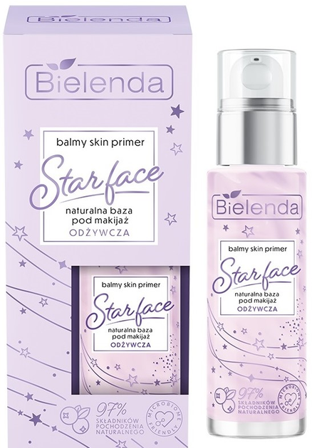 База під макіяж Bielenda Balmy Skin Primer Starface з живильним ефектом 30 мл (5902169047238) - зображення 1