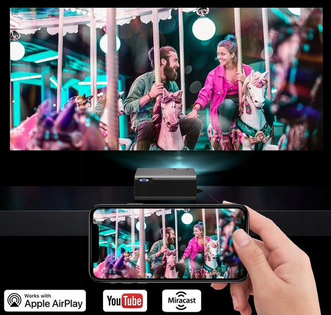 Проєктор OVERMAX Multipic 3.5 HD (OV-MULTIPIC 3.5) - зображення 4