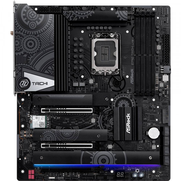 Материнська плата AsRock Z790 TAICHI LITE 1700/Z790 4хDDR5 3хPCIex16 HDMI/2TB4 8xSATA 5xM.2 ATX - зображення 6