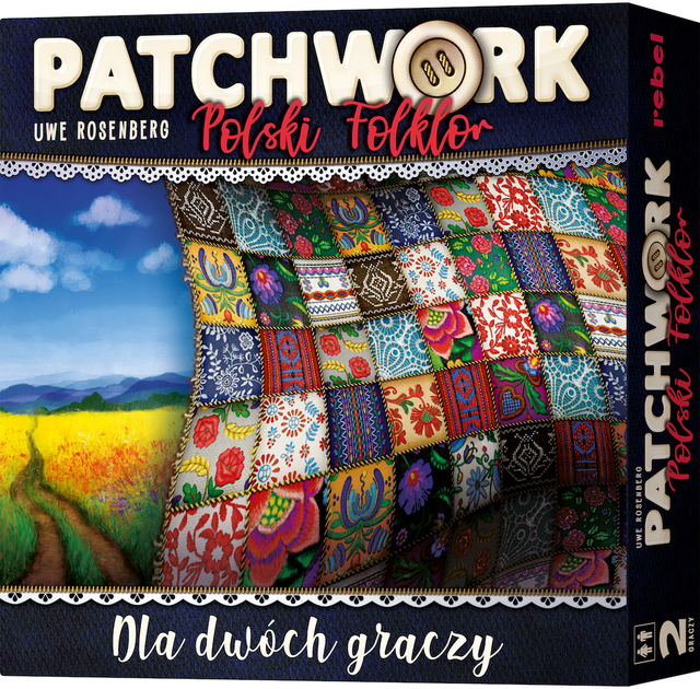 Gra planszowa Rebel Patchwork: Polski folklor (5902650617759) - obraz 1