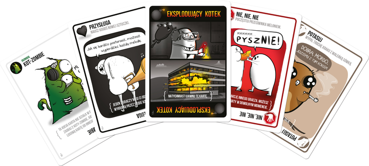 Настільна гра Rebel Вибухові кішки - видання тільки для дорослих (810083040585) - зображення 2