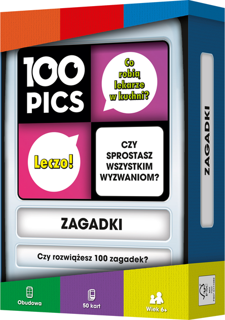 Gra planszowa Rebel 100 Pics: Zagadki (5902650618039) - obraz 1