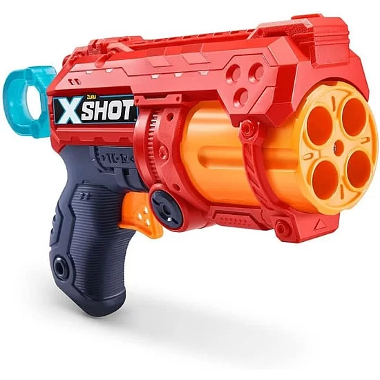 Бластер Zuru X-Shot Red Excel Fury 4, 16 патронов 36377R - изображение 2