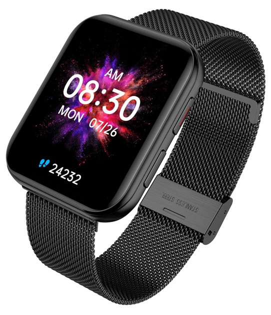 Smartwatch Garett GRC Maxx Black steel (5904238484760) - obraz 1