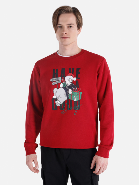 Світшот чоловічий Colin's CL1066431 L Red від Rozetka на платформі USKIDKA Акція на Світшот чоловічий Colin's CL1066431 L Red від Rozetka