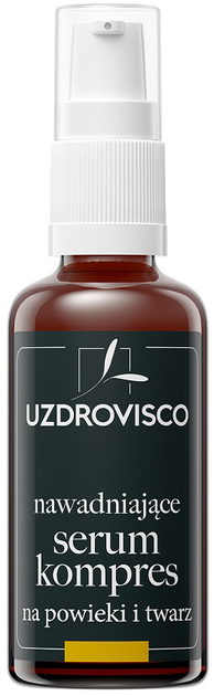 Сироватка-компрес 3 в 1 для повік та обличчя Uzdrovisco Splendid hydrating infusion 50 мл (5903178701463) - зображення 1