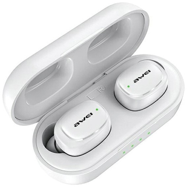 Słuchawki Awei T13 Pro ENC TWS White (AWE000177) - obraz 2