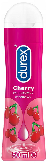 Żel intymny lubrykant Durex Cherry 50 ml (5038483447734) - obraz 1