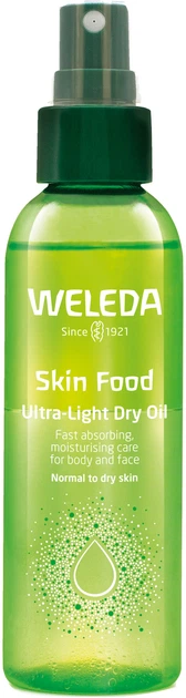 Сухое масло Weleda Skin Food Ultra Light 100 мл (4001638580342) - Фото 1 Сухое масло Weleda Skin Food Ultra Light 100 мл (4001638580342) - изображение 1