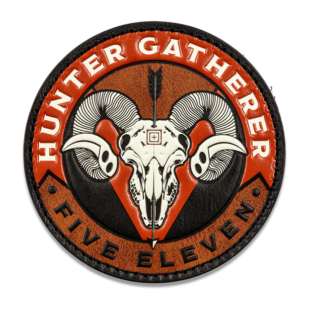 Нашивка 5.11 Tactical Hunter Gatherer Patch Brown (92106-108) - изображение 1