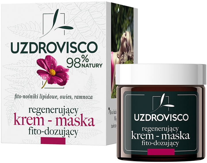 Krem-maska regenerujący Uzdrovisco fito-dozujący 50 ml (5903178701371) - obraz 1