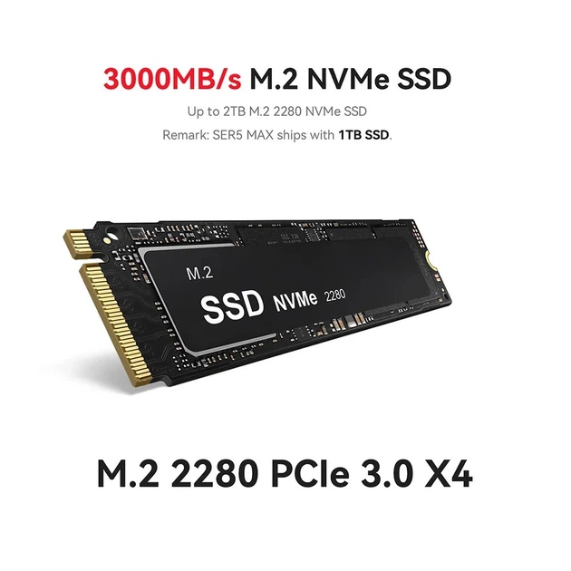 Компьютер Beelink SER5 MAX AMD Ryzen 7 5800H (Zen3) Windows 11 Pro