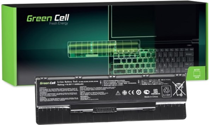 Акумулятор Green Cell для ноутбуків Asus A32-N56 11.1V 4400mAh (AS41) - зображення 1