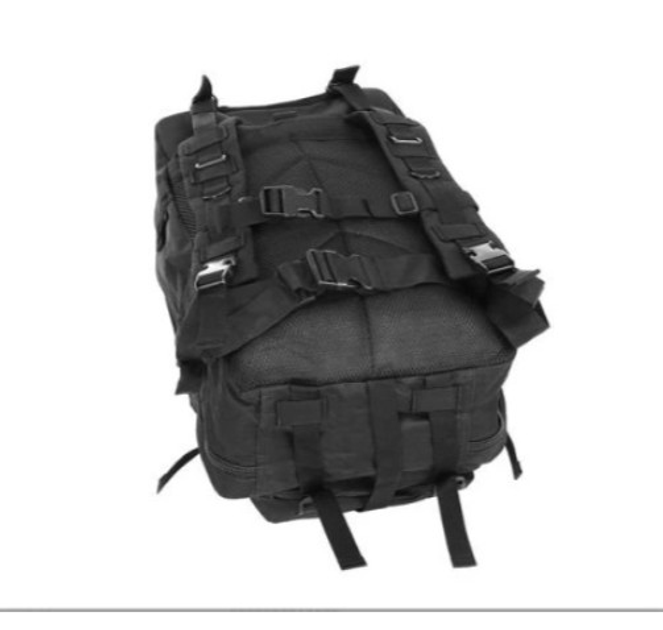 Бойовий рюкзак сумка на плечі ранець для виживання Чорний 45л (Alop) 60438221 - зображення 2
