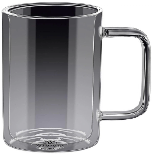 Чашка Wilmax Thermo с двойным дном 300 мл (WL-888719/A) - Фото 1 Чашка Wilmax Thermo с двойным дном 300 мл (WL-888719/A) - изображение 1