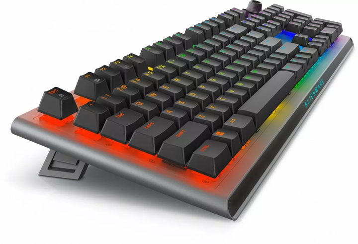 Клавіатура бездротова Dell Alienware AW920K- US CHERRY MX Red Темний бік (545-BBFL) - зображення 4