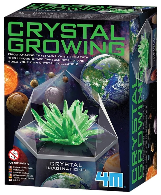 Науковий набір 4M Вирощування кристалів Зелений (4893156039316) - зображення 2