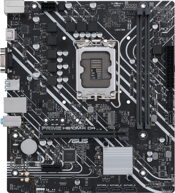Материнская плата ASUS Prime H610M-D - изображение 1