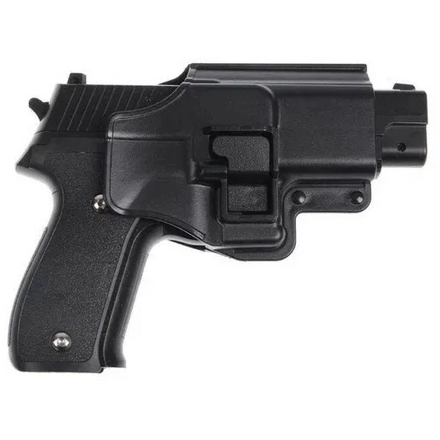 Дитячий пістолет на кульках "Sig Sauer 226" Galaxy (чорний з кобурою) - изображение 2