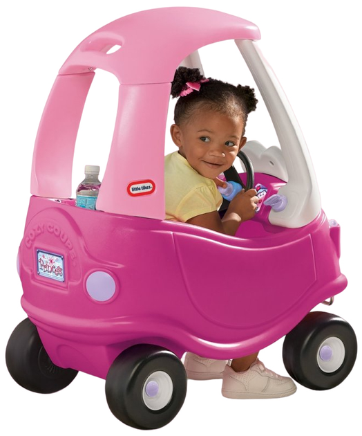Samochód Little Tikes Princess Cozy Coupe Różowy 1 szt (0050743630750) - obraz 2