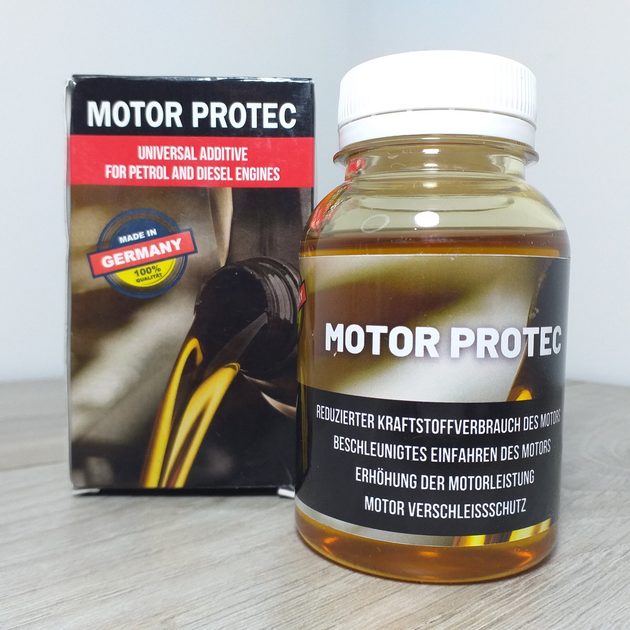 Присадка в двигатель Motor Protec Безопасный способ восстановления ...