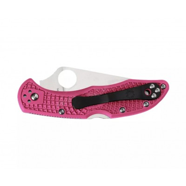 Ніж Spyderco Delica 4 Flat Ground Pink (C11FPPNS30V) - зображення 2