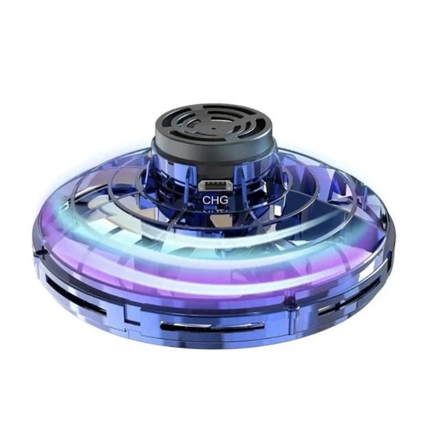 シューティングUFO Левитирующий летающий светящийся спиннер - диск UFO с LED