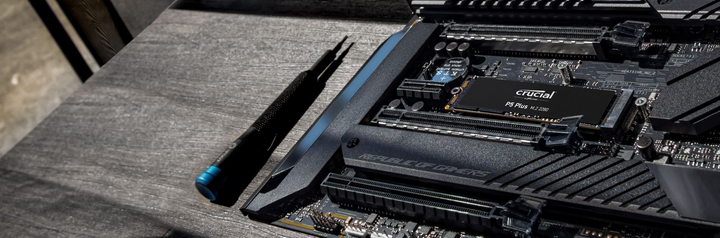 SSD диск Crucial P5 Plus 1ТБ M.2 2280 NVMe 1.4 PCIe 4.0 x4 3D NAND TLC (CT1000P5PSSD5) - зображення 5