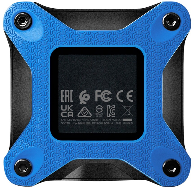 Dysk SSD ADATA SD620 1TB USB 3.2 Type-A 3D NAND TLC Niebieski (SD620-1TCBL) - obraz 3