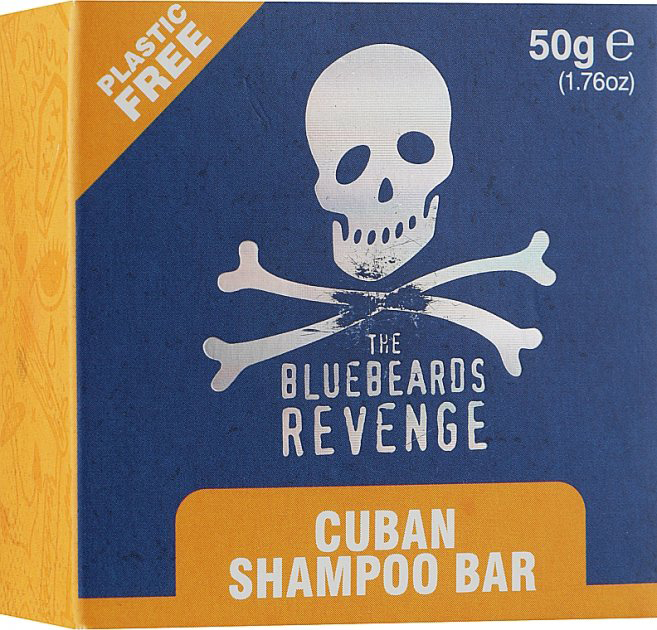 Твердий шампунь для волосся The Bluebeards Revenge Cuban Solid Shampoo Bar 50 г (5060297002526) - зображення 1