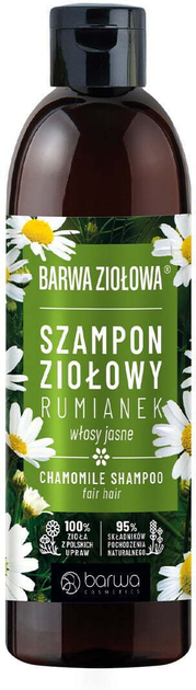 Szampon do jasnych włosów Barwa Cosmetics Rumianek 250 ml (5902305002169) - obraz 1