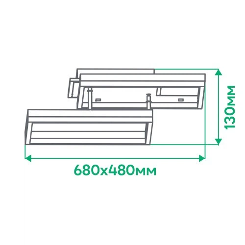 Светодиодный светильник Ardero AL6172ARD 90W 6900Lm 3000K-6500K PROTEA - изображение 7