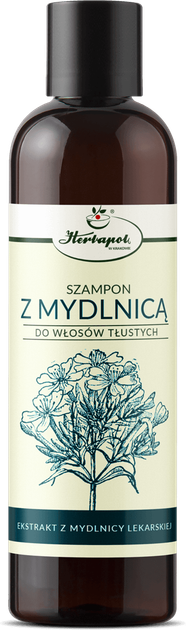 Szampon do włosów przetłuszczających się włosów Herbapol w Krakowie Mydlinica 250 ml (5903850016380) - obraz 1