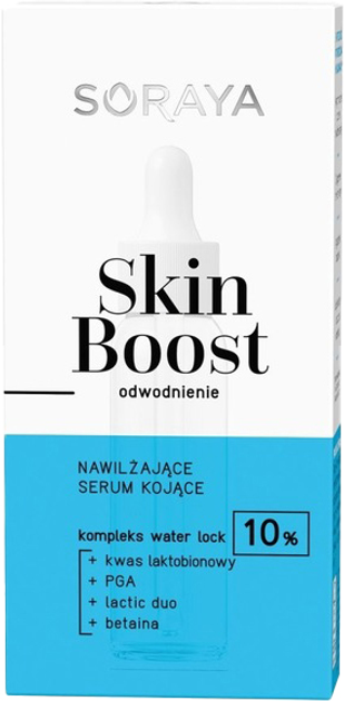 Serum kojące Soraya Skin Boost Odwodnienie nawilżające 30 ml (5901045091150) - obraz 1