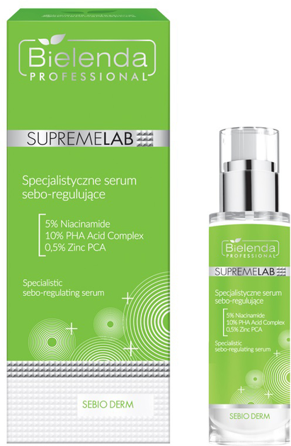 Serum specjalistyczne Bielenda Professional SupremeLab Sebio Derm sebo-regulujące 30 ml (5902169043544) - obraz 1