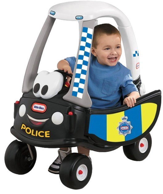 Samochód Little Tikes Cozy Patrol Police Car 1 szt (0050743172984) - obraz 2