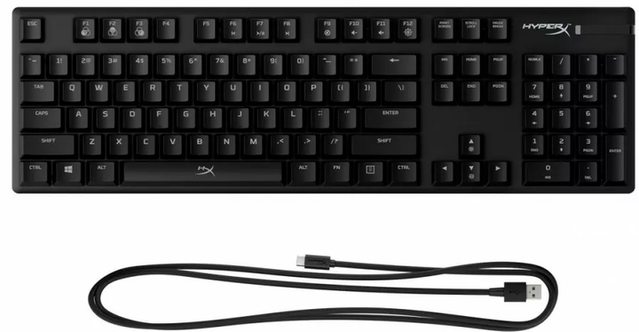 Klawiatura przewodowa HyperX Alloy Origins niebieski przelacznik (4P5P0AA) - obraz 5